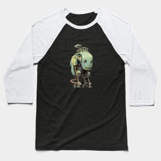 Cyberpunk Robot Baseball T-Shirt